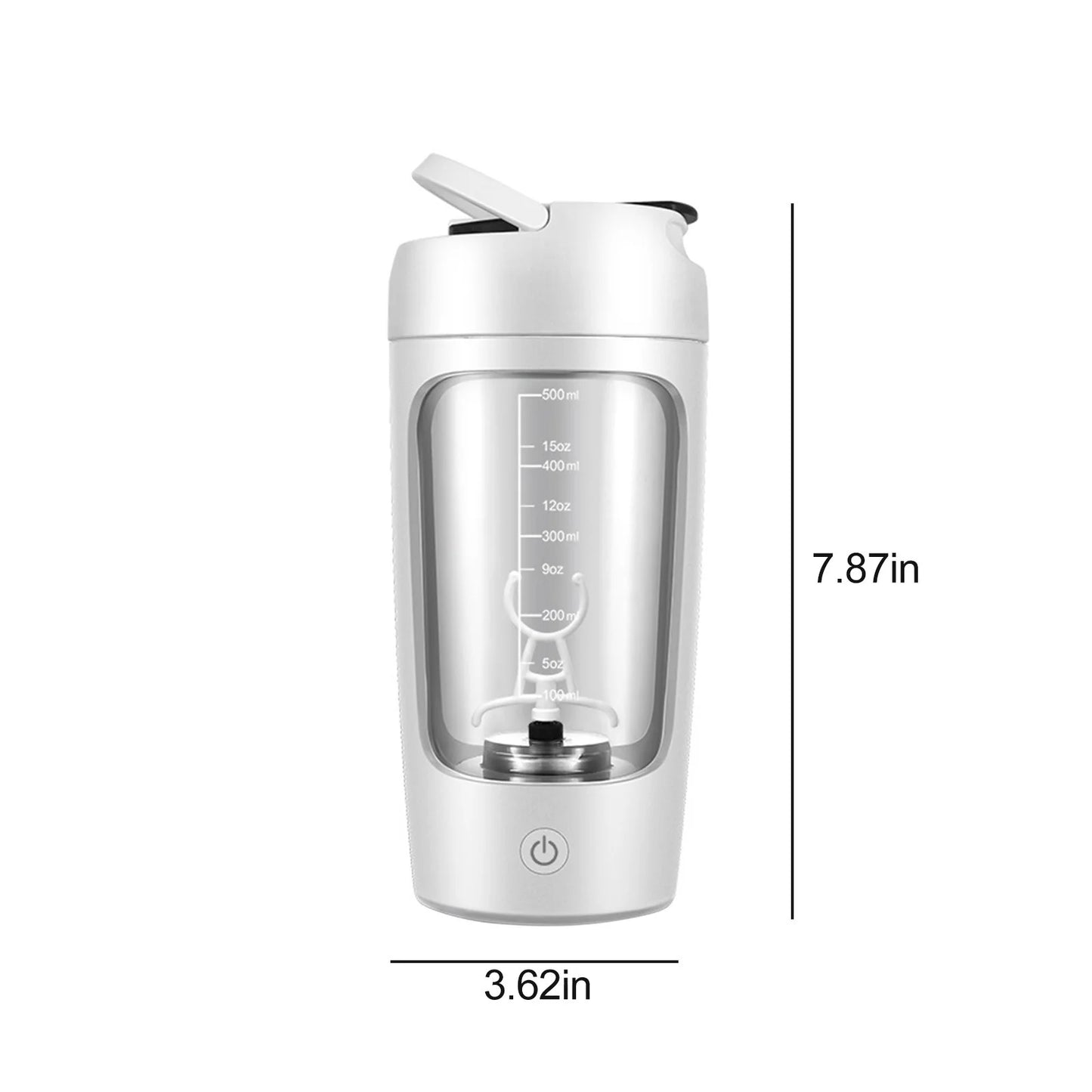 Electric Protein Shaker Bottle,Usb Rechargeable Blender Bottles, Shaker Bottles for Protein Mixes , Juicer Accessories Portable Blender Cup for Protein Shake